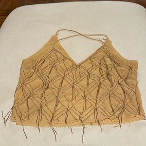 Free People beaded tank